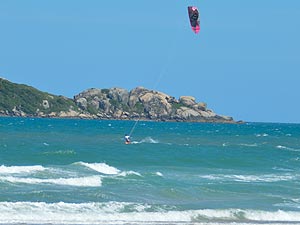 Leste da Ilha, Kite Surf, Ilha d Campeche, Praia do Campeche, Esportes de Aventura