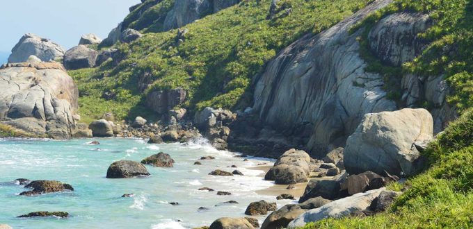 Praia do Calhau Miudo, Norte da Ilha, Florianópolis, Floripa