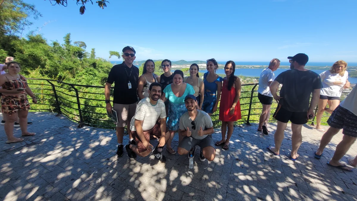 Experiência com vista para a Lagoa da Conceição durante o Floripa Espetacular