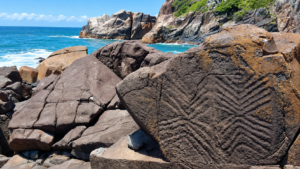 Máscara Gêmea na Ilha do Campeche