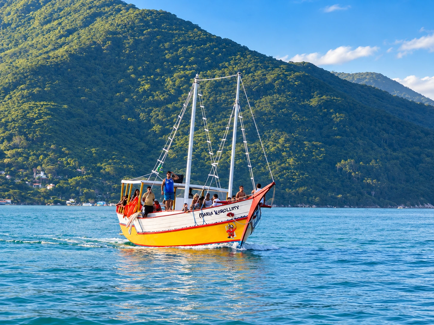 Passeio de barco na Lagoa da Conceição em Florianópolis