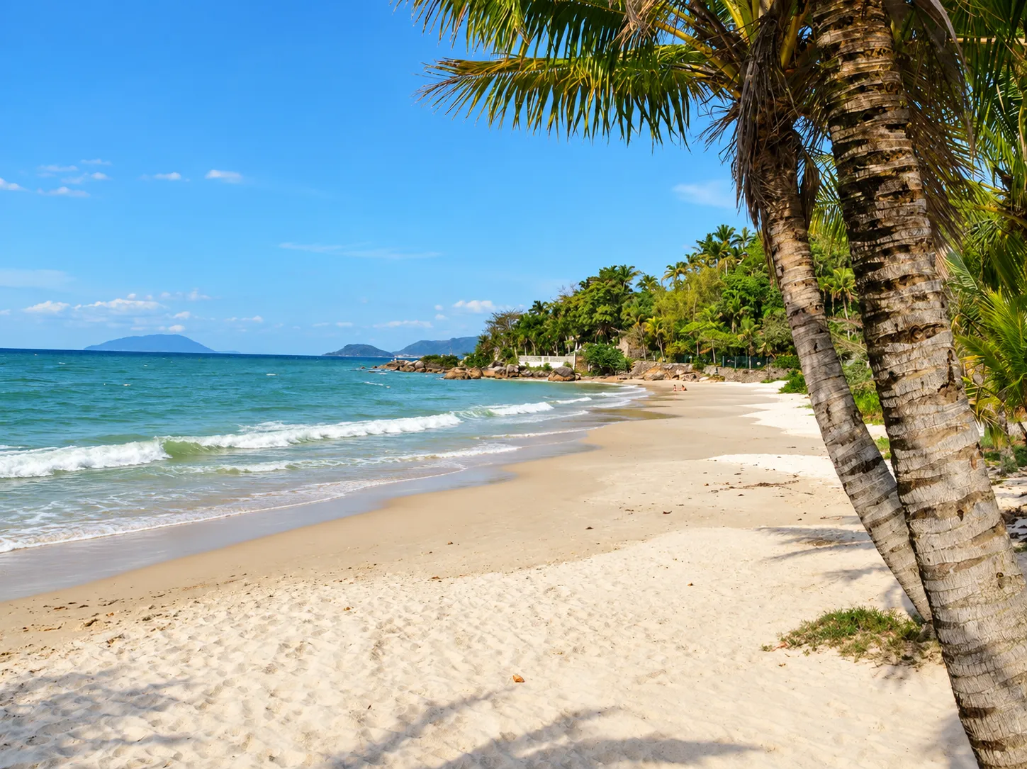 Praia de Canajurê em Florianópolis
