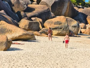 Praia da Galheta, Região Leste, Florianópolis, Praia de Naturismo
