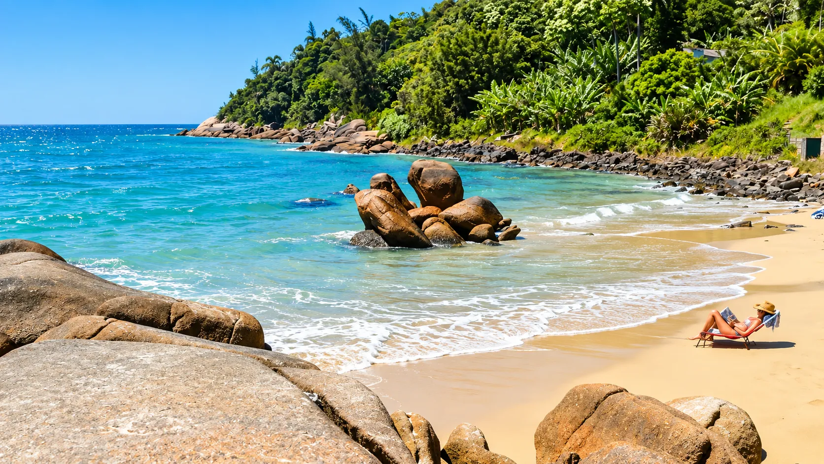 Praia da Tainha em Florianópolis