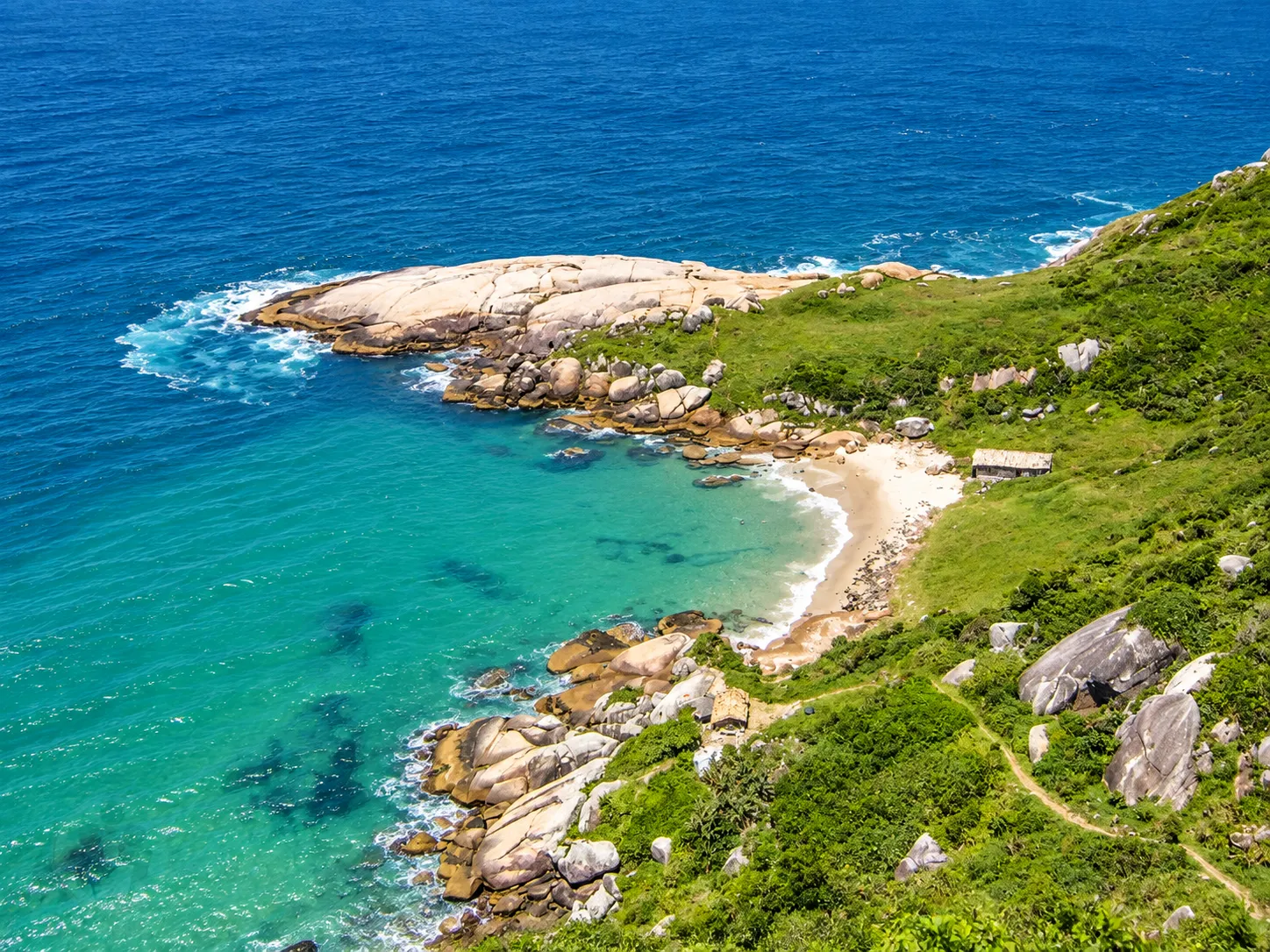 Praia do Gravatá em Florianópolis