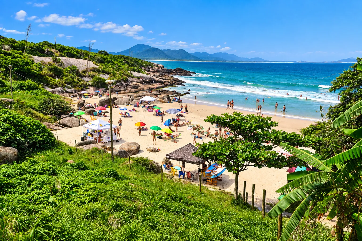 Prainha da Barra em Florianópolis
