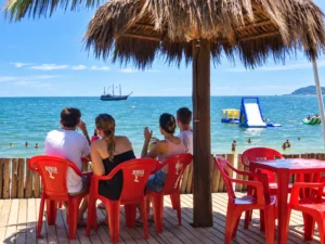 Restaurante em Canasvieiras a beira mar